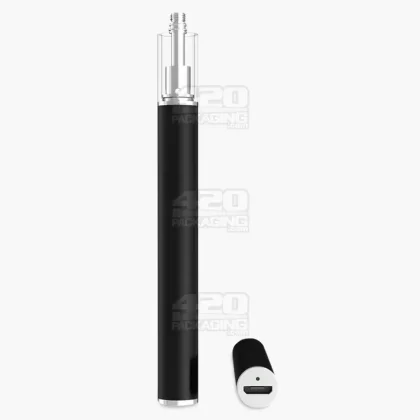 AVD | Black Rechargeable Disposable Vape Pen with 2mm Aperture | 0.5mL – 180 mAh – 100 Count