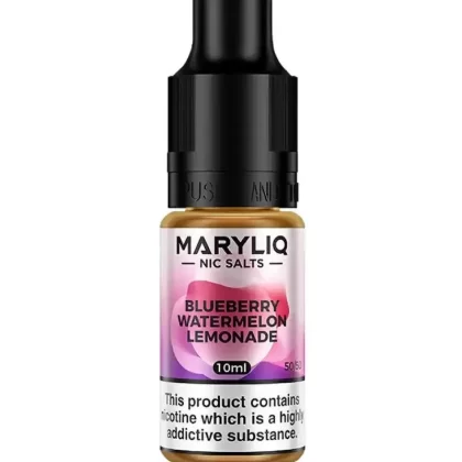 Lost Mary Maryliq Blueberry Watermelon Lemonade Nic Salt Vape Juice - Strength 10mg