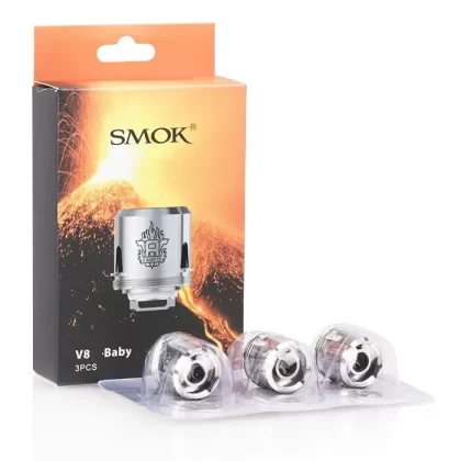 SMOK V8 Baby M2 Coils 3 – Pack / Smok Stick V8 Coils 0.25 ohm 3-Pack - SMOK / 0.25 ohm / 5 Coils