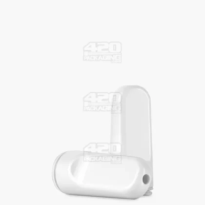 AVD | Flat Vape Mouthpiece for GoodCarts Glass Cartridges | White Ceramic – Screw On – 600 Count