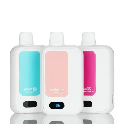 7 Daze Clickmate 15k Puffs Rechargeable Disposable Vape 2% Nic - 18ML (DISCONTINUED) - Grapeberry Splash