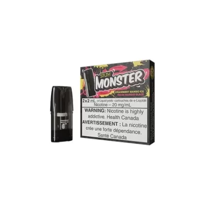 STLTH MONSTER POD PACK – STRAWBERRY MANGO ICE - Ecigdepot