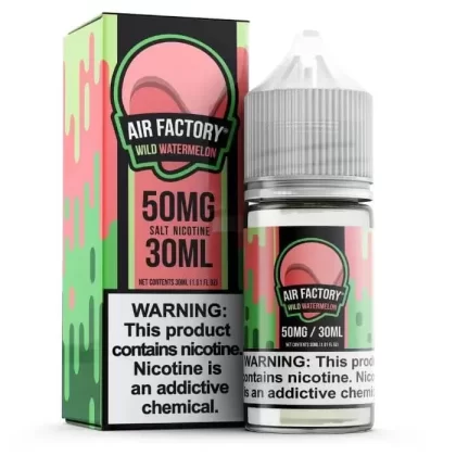 Wild Watermelon Nicotine Salt by Air Factory - Size#30ml~Nicotine#50MG