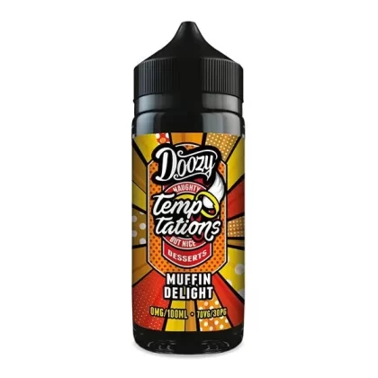 DOOZY TEMPTATIONS MUFFIN DELIGHT 100ML SHORTFILL E-LIQUID