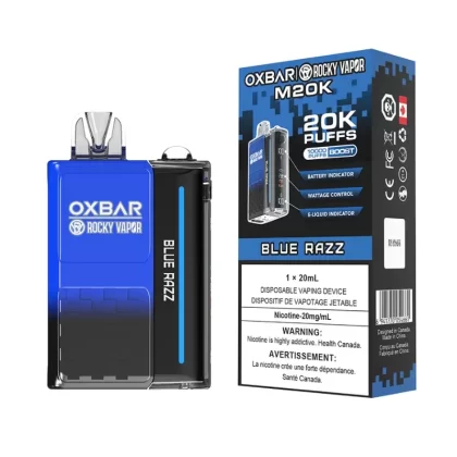 Oxbar M20K Blue Razz / Blueberry Raspberry Disposable Vape