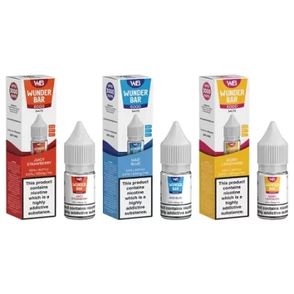WUNDER BAR 6000 10ML NIC SALT 20mg(60PG/40VG)
