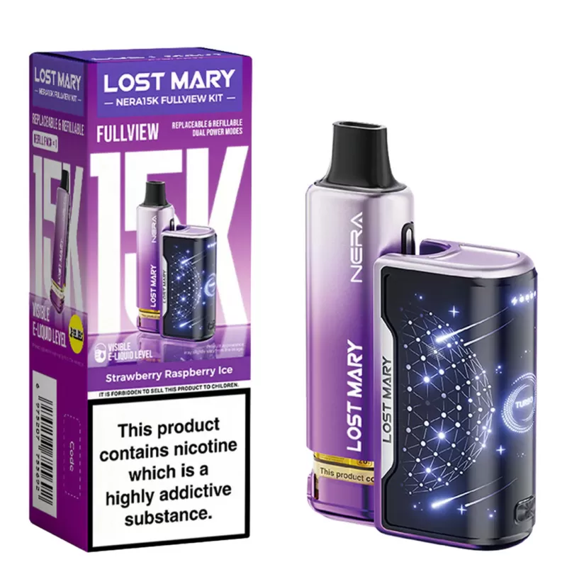 Lost Mary NERA 15K Vape KIT - Cherry Berry