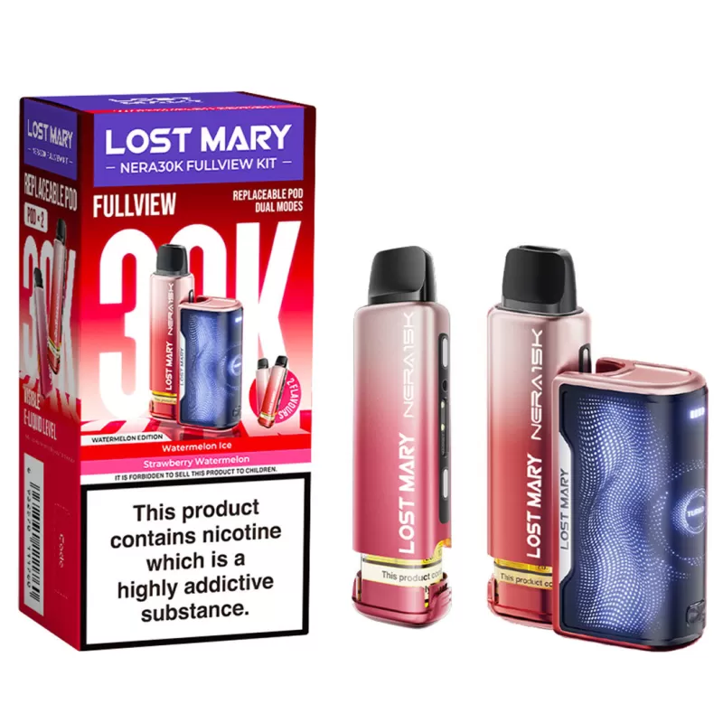 Lost Mary NERA 15K Vape KIT - Cherry Berry - Image 3