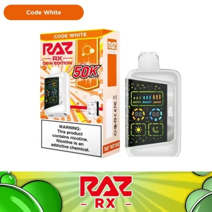 RAZ RX 50k Dew Edition Code White