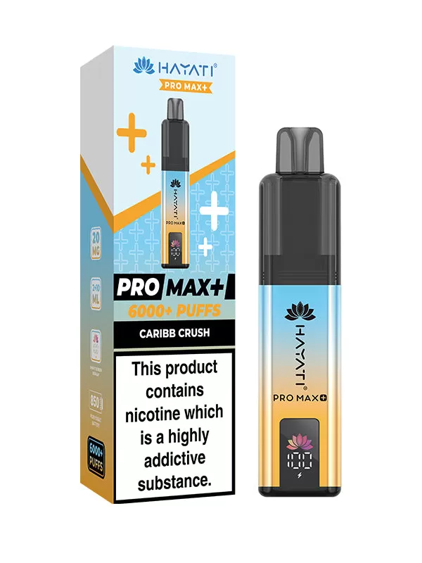Hayati Pro Max+ 6000 Puffs Prefilled Pod Kit - Strawberry Raspberry Blueberry - Image 3