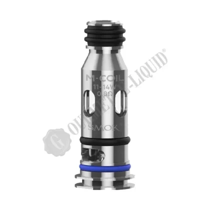 SMOK M Replacement Coils - Size#Pack of 5~Resistance#0.4 Ohm>0.6 Ohm>0.8 Ohm