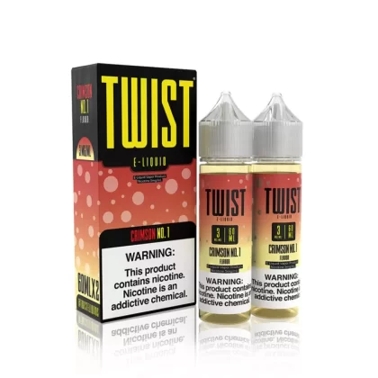 Lemon Twist E-Liquid – Crimson No. 1 (Strawberry Crush Lemonade) – 60ml (x2)