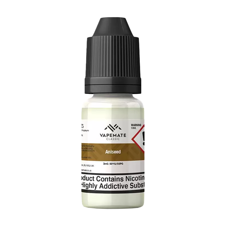 Vapemate Classic Aniseed 10ml - 70VG / 30PG / 18mg - Ecigwizard