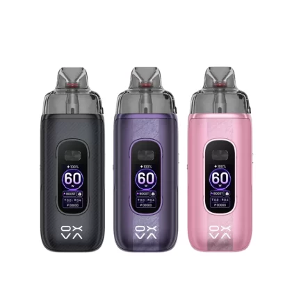 OXVA Vprime 2 Pod Vape Kit - Pod Kit; Black Carbon, Mirage Blue