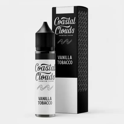 Vanilla Tobacco – Coastal Clouds – 60mL Made In USA E-Liquid - Vape Product; Vape Product, Vape Product (334B3F)