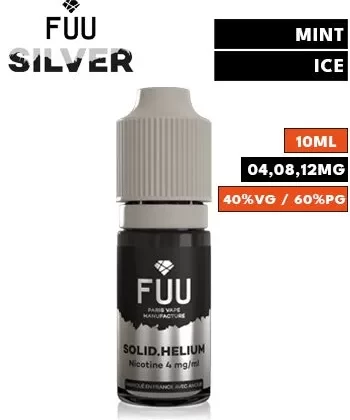 Solid Helium eLiquid by FUU Silver - 04mg / 10ml