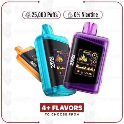 Raz LTX 25K 0% Nic Disposable Vape - Thevapersworld