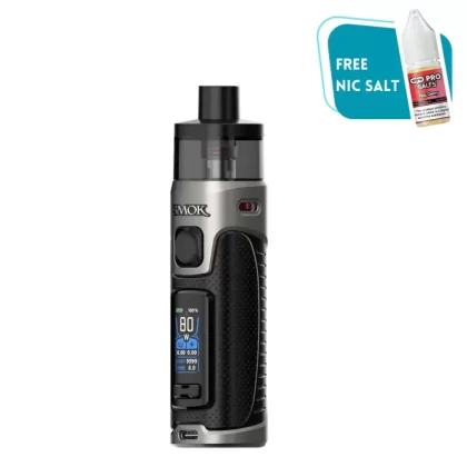 Smok RPM 5 Pod Kit - Grey Leather - Selectvapeclub Co