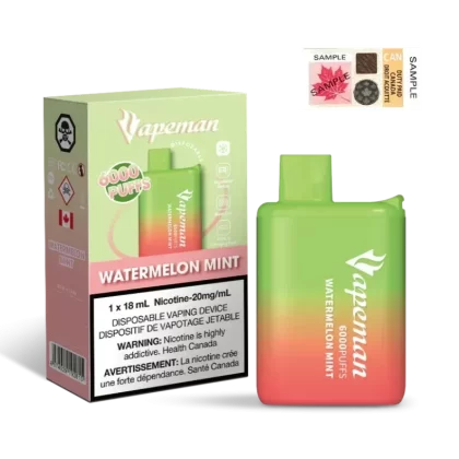 VAPEMAN 6000 – WATERMELON MINT