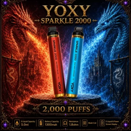 YOXY Sparkle 2000 - Mint - Vapeciga