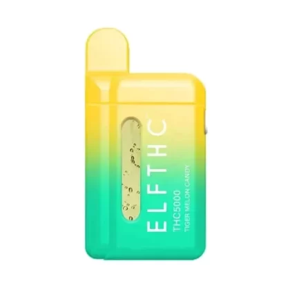 Tiger Melon Candy – ELF THC THC5000 ELDARIN BLEND 5G Disposable Vape