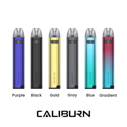 Uwell Caliburn A2S Pod System Kit - Black, Blue