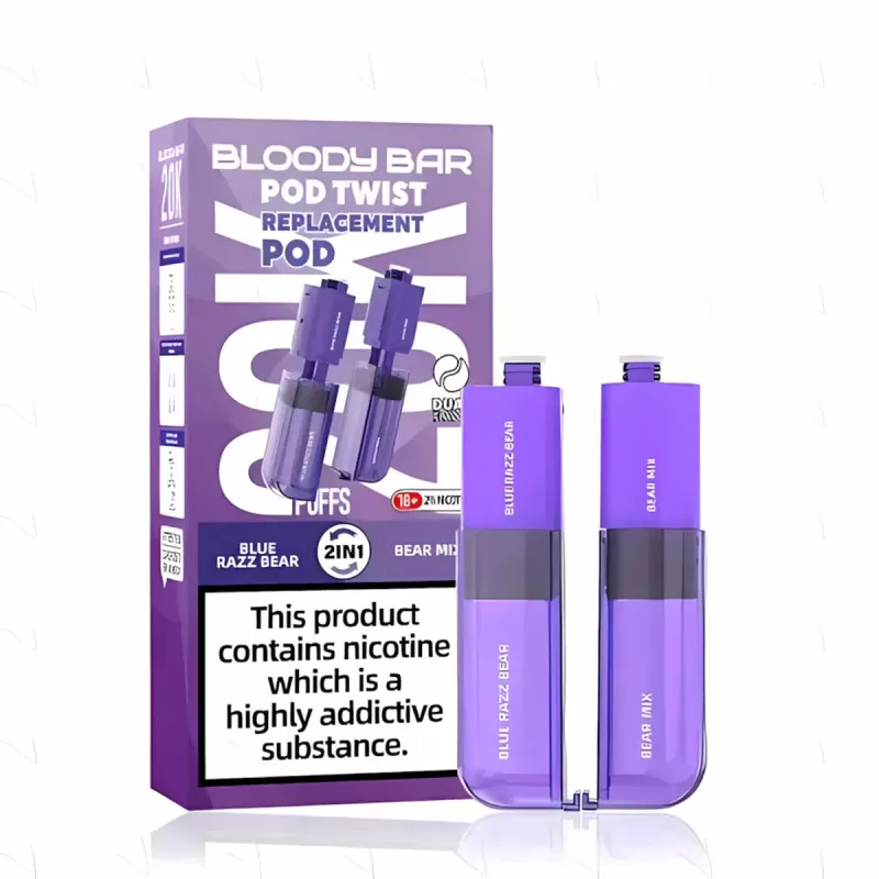 Bloody Bar Pod Twist 20K Prefilled Pods - Triple Mango / FIzzy Cherry