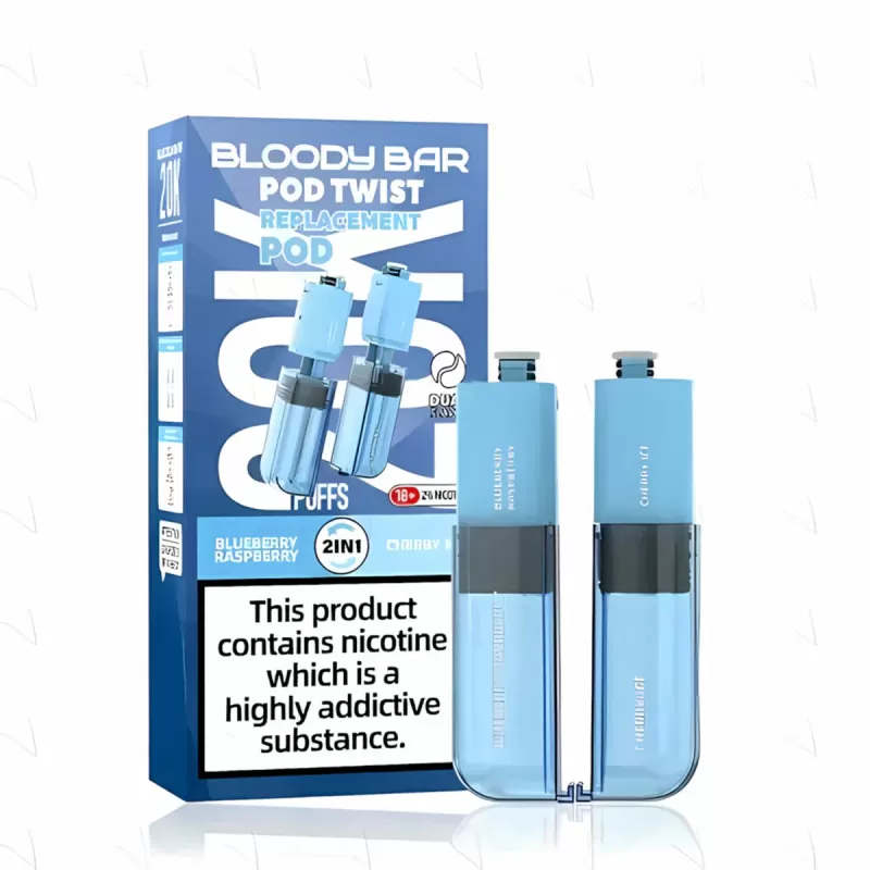 Bloody Bar Pod Twist 20K Prefilled Pods - Triple Mango / FIzzy Cherry - Image 3