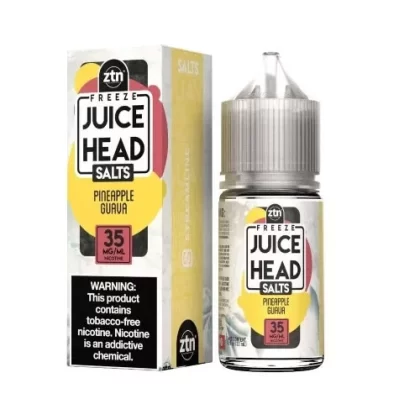 Juice Head Freeze Salt E-Liquid – Pineapple Guava Freeze 30ml