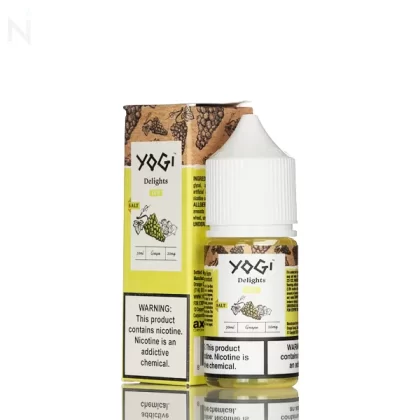 Yogi Delights Salt White Grape Ice - 30mL - 20mg