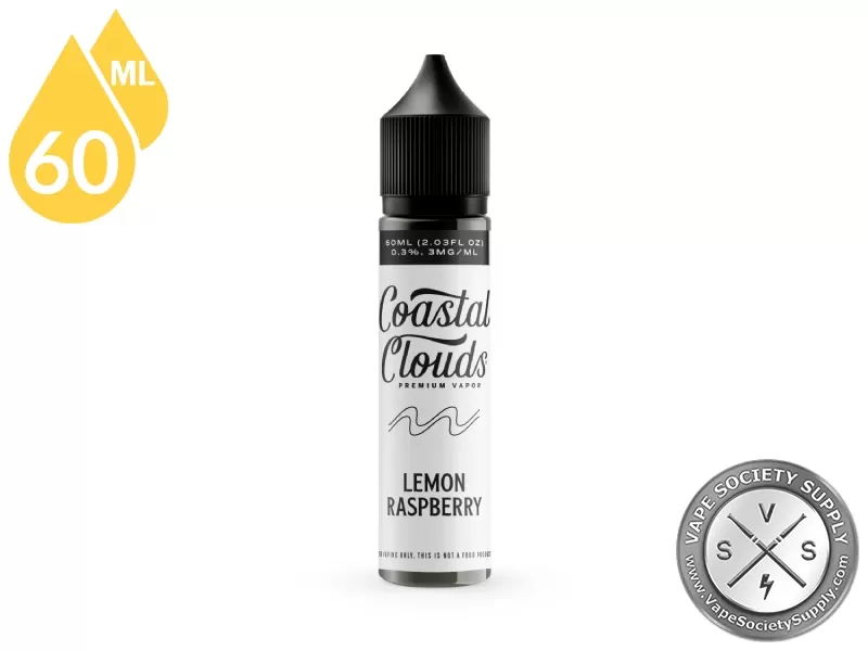 Lemon Raspberry Coastal Clouds 60ml - Image 3