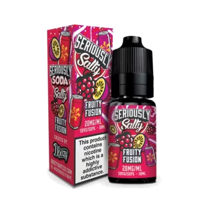 Fruity Fusion Seriously Salty – Doozy Nic Salts e Liquid 10ml – TPD - Vapestorm Co