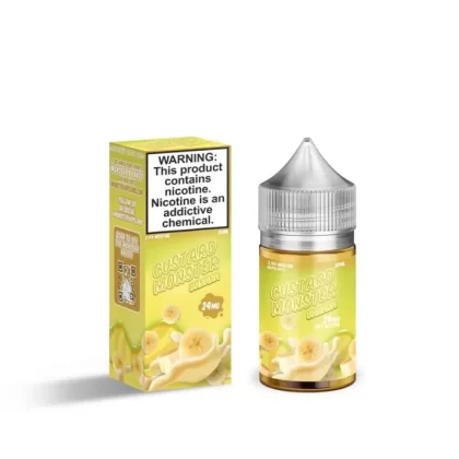 Custard Monster Salt Banana eJuice - Vape Product; Vape Product, Vape Product; Monster Vape Labs