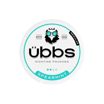 Übbs Spearmint Nicotine Pouches - Strength#Strong 11mg>Regular 6mg