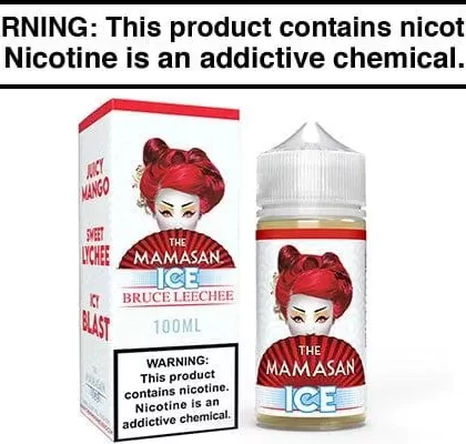 BRUCE LEECHEE ICE BY THE MAMASAN 100ML - Vapejuice