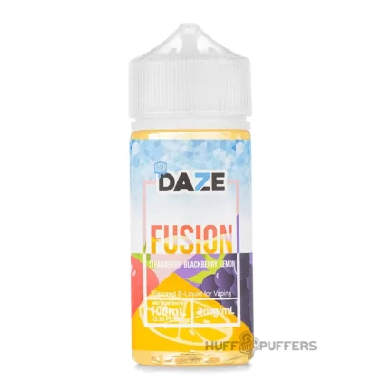 Daze Fusion – Strawberry Blackberry Lemon Iced 100mL - Nicotine Strength#0mg>3mg>6mg