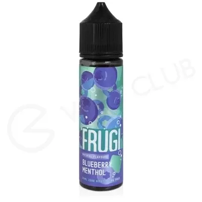 Blueberry Menthol Natural Shortfill E-Liquid by Frugi 50ml