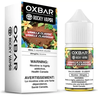 Rocky Vapor Oxbar E-Liquids – Vanilla Classic - Strength#20mg
