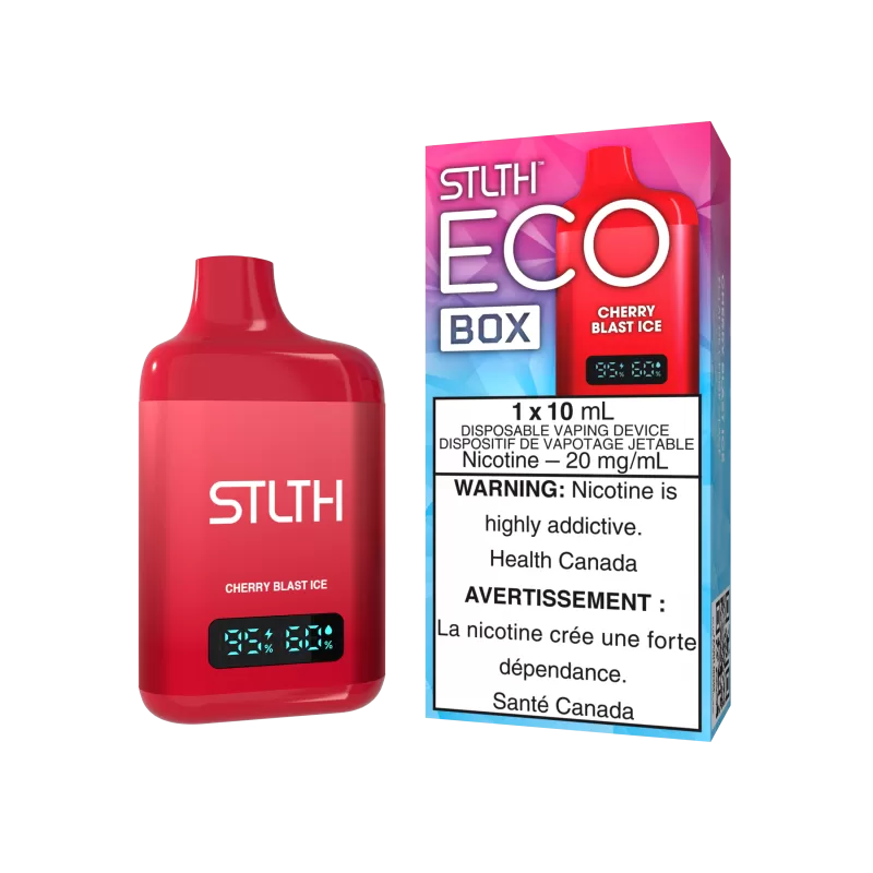 STLTH ECO BOX - Cherry Blast Ice - 20 mg/mL (wholeseller) - Excise ON, 20 mg/mL (wholeseller) - Excise AB (6E4059)