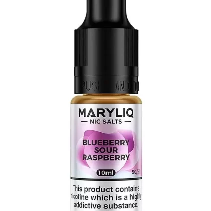 Lost Mary Maryliq Blueberry Sour Raspberry Nic Salt Vape Juice - Strength 20mg
