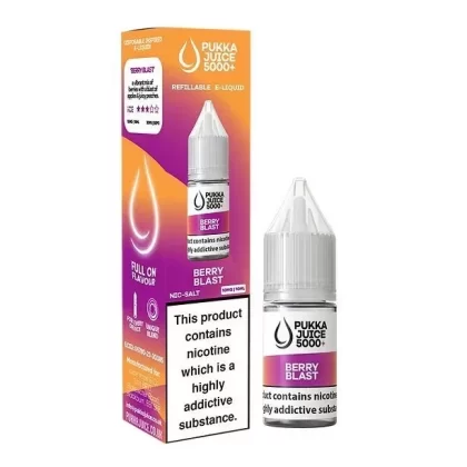 Pukka Juice 5000 Bar Nic Salts 10ml E-Liquid