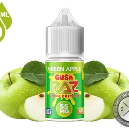 Green Apple Gush Pod Juice x RAZ Salt 30ml