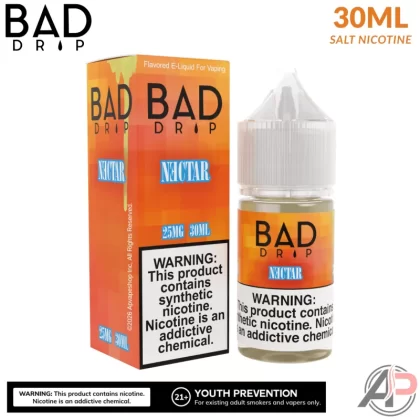 Bad Drip Labs Nectar Salt Nicotine 30mL - Salt Nicotine 25mg - 30mL, Salt Nicotine 50mg - 30mL