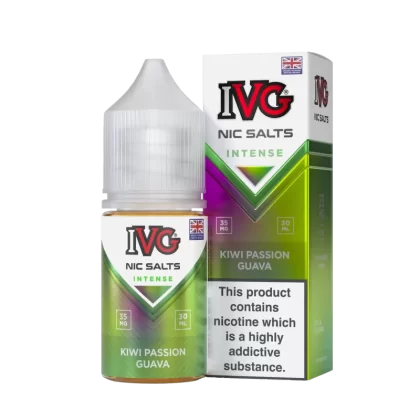 IVG Nic Salt Intense – Kiwi Passion Guava 30ml (35/55 Mg) - Vape Product, Vape Product