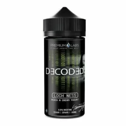 LOCH NESS E LIQUID BY DECODED – PREMIUM LABS 100ML 75VG