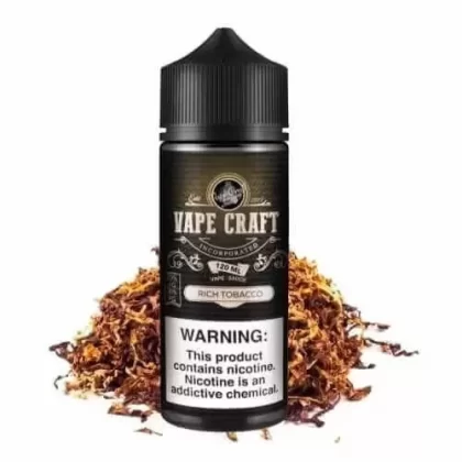 Vape Craft Inc E-Liquid – Rich Tobacco