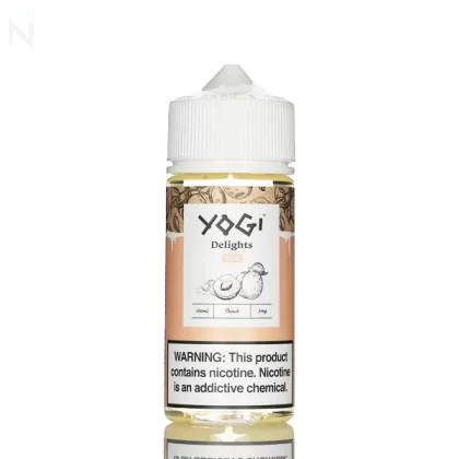 Yogi Delights E-Liquid - Peach Ice - 100mL - 3mg