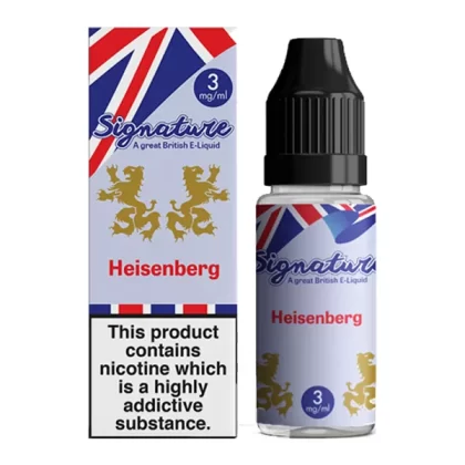 Heisenberg - Signature E Liquid 10ml - 12mg