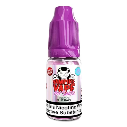 VAMPIRE VAPE PINKMAN BLUE RAZZ 10ML NIC SALT E-LIQUID