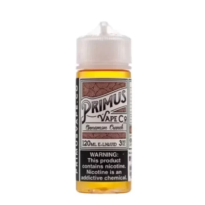 Cinnamon Crunch E-Liquid by Primus Vape Co - Size#120ml~Nicotine#0MG>3MG>6MG